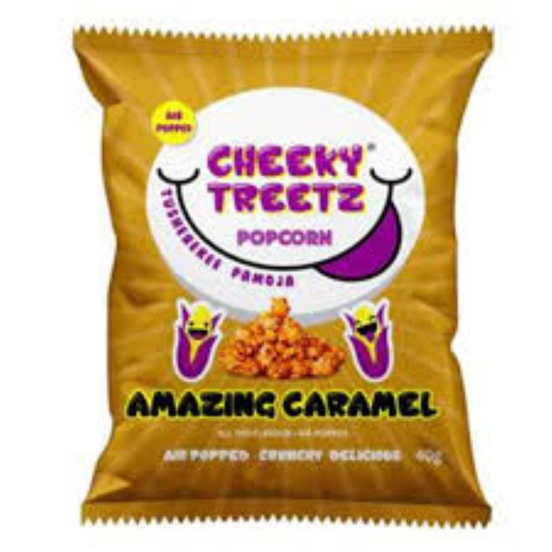 CHEEKY TREETZ CARAMEL POPCORN 40G